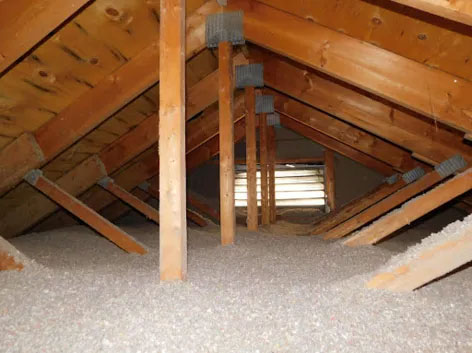 Attic insulation