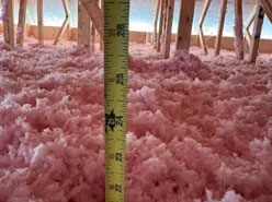 Attic insulation