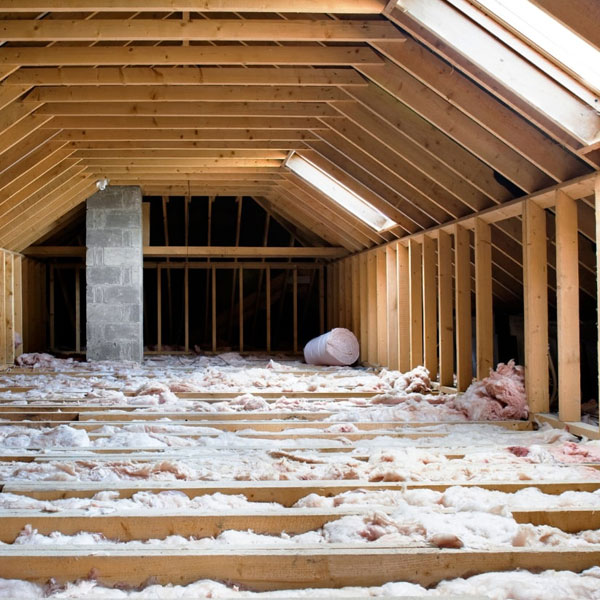 Attic insulation
