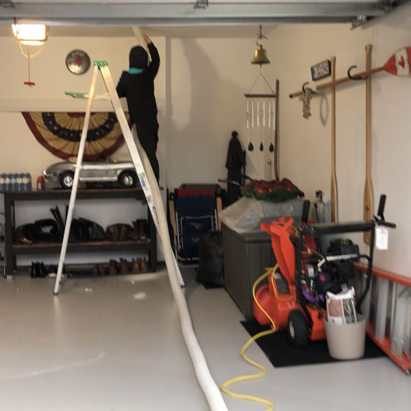 Garage ceiling